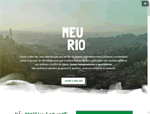 Tablet Screenshot of meurio.org.br